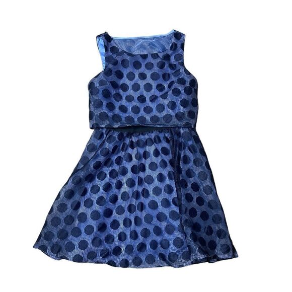 Betsey Johnson Polka Dot Pop Over Dress - Picture 10 of 14